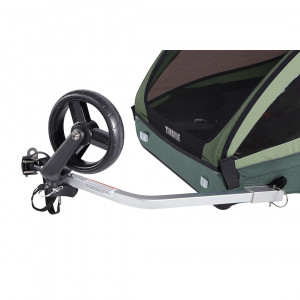 Thule Chariot Coaster XT stroller, Basil Green - Img 3