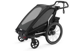 Thule Chariot Sport 1 multisport trailer, Midnight Black - Img 3