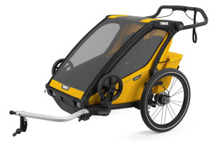 Thule Chariot Sport 2 multisport stroller, Spectra Yellow