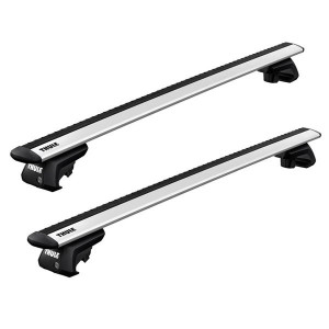 Thule Evo Raised Silver roof bars for Mercedes GL (X164) 2006-2012