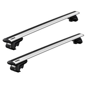 Thule Evo Raised Silver roof bars for Volkswagen Sharan (7M1) 1995-2000 - Img 2