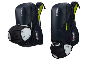 Thule Upslope 25L ski/snowboard backpack, Lime Punch - Img 5