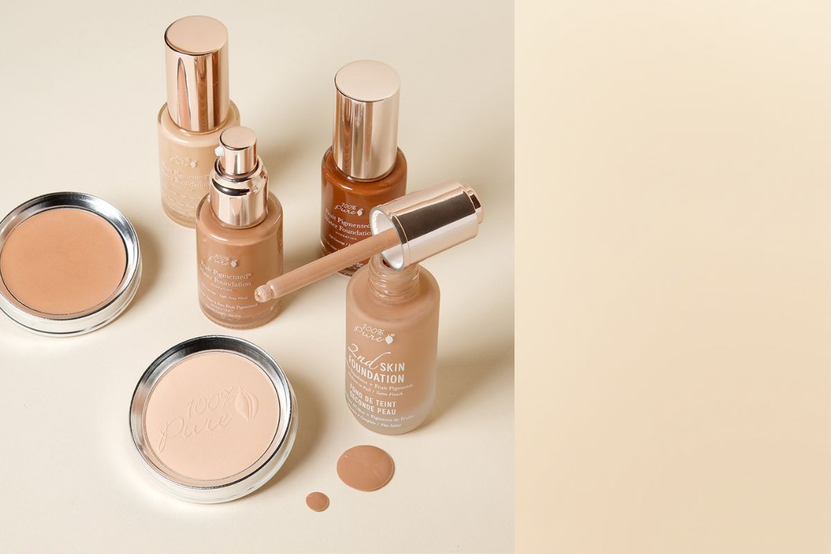 Ghid pentru alegerea fondului de ten 100% PURE potrivit