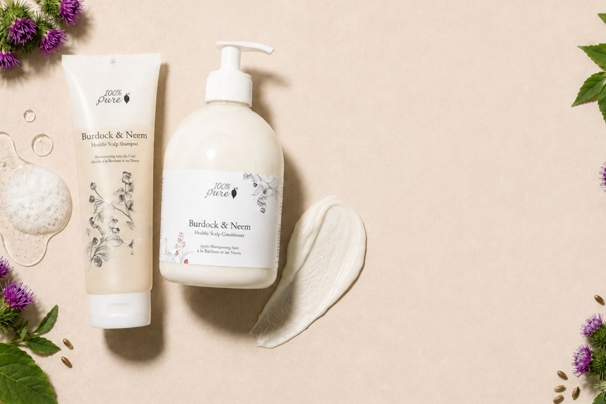 Produse naturale 100% PURE pentru îngrijirea părului și scalpului