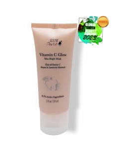 Mască facială naturală cu Vitamina C, Bakuchiol și CoQ10 – luminozitate intensă și efect anti-age - Img 2