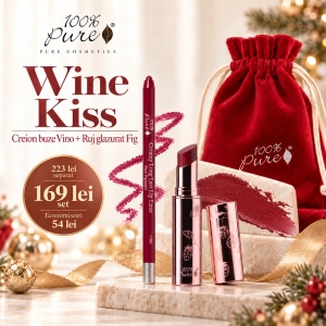Set Cadou Wine Kiss