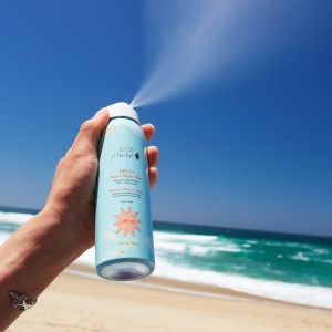 Spray de protecție solară minerală cu Yerba Mate SPF30 - Img 2