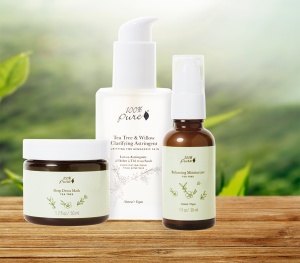Toner astringent clarifiant cu arbore de ceai si salcie – pentru ten acneic - Img 3