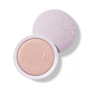 Pudră de faţă iluminatoare cu pigmenţi din fructe – Pink Gold Taffeta - Img 1