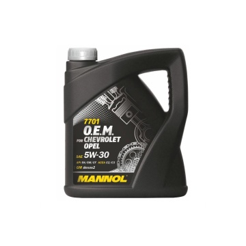 Ulei motor MANNOL O.E.M. Chevrolet Opel 5W-30 4L