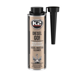 Aditiv injectoare diesel K2 Diesel Go! 250 ml – Curatare sistem alimentare si imbunatatire performanta motor