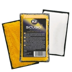 Laveta microfibra dubla K2 Scubo PRO – Curatare eficienta 2 fete fara urme