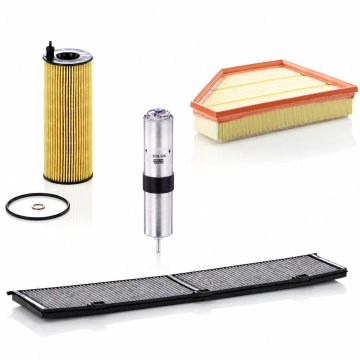 Pachet filtre MANN-FILTER BMW X1 E84 20d 177 CP N47D20C (2009-2012)