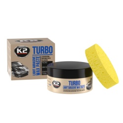 Pasta polish cu ceara K2 Turbo 250g – Usor abraziva pentru luciu si reconditionare vopsea