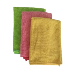 Set 3 Lavete Microfibra 40x40 cm 220G/M2 – Curatare Auto si Uz Casnic - Img 2