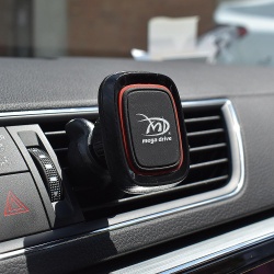 Suport telefon magnetic auto cu fixare in grila de ventilatie si rotatie 360° - Img 2