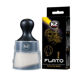 Pensula compacta Flato Pro pentru detailing cu peri de catifea K2