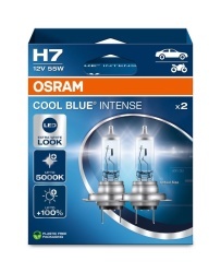 Set 2 Becuri H7 OSRAM Cool Blue Intense NextGen 12V 55W – Lumina Alba Xenon Look