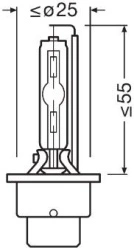 Bec Xenon D2S OSRAM Xenarc Original 85V 35W 4100K - Img 3