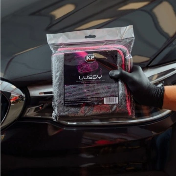 Prosop Microfibra K2 Lussy PRO 1200 GSM 40x40 cm - Detailing Auto - Img 2