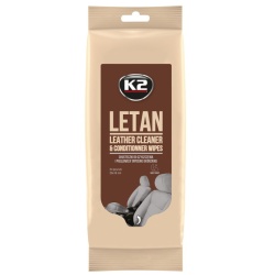 Servetele curatare piele auto K2 Letan Wipes – Intretinere tapiterie din piele