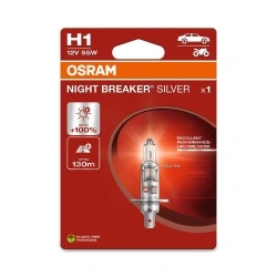 Bec H1 OSRAM Night Breaker Silver +100% 12V 55W – Lumina Alba Puternica