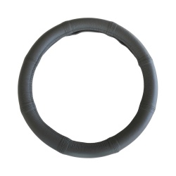 Husa Volan Piele Naturala Negru 35-36 cm – Universala