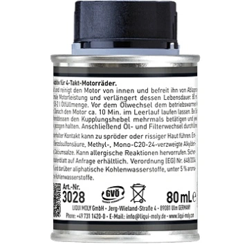 Solutie pentru spalare motor Liqui Moly Motorbike Motor Flush Shooter 3028, 80 ml - Img 2