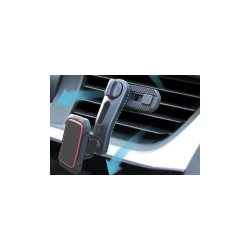 Suport telefon magnetic auto cu fixare in grila de ventilatie si brat reglabil