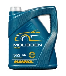 Ulei motor MANNOL Molibden Benzin 10W-40 5L