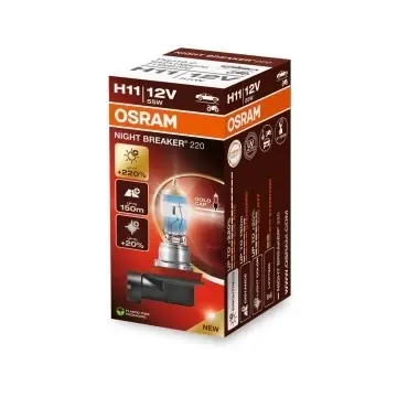 Bec H11 OSRAM Night Breaker 220 +220% 12V 55W