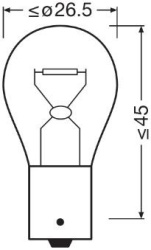 Bec, semnalizator OSRAM 7506-2BL - Img 3