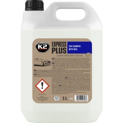 Sampon auto cu ceara K2 Express Plus 5L – Curatare eficienta si luciu protector