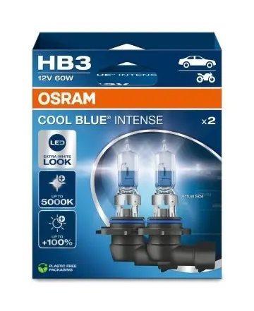Set 2 Becuri HB3 OSRAM Cool Blue Intense NextGen 5000K 12V 60W