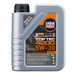 Ulei motor Liqui Moly Top Tec 4200 5W-30 VW 504 00/507 00 1L