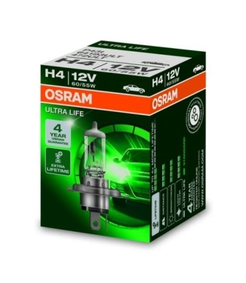 Bec H4 OSRAM Ultra Life 64193 12V 60/55W Durata Extinsa
