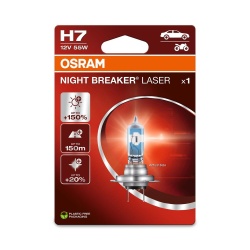 Bec H7 OSRAM Night Breaker Laser NextGen +150% 12V 55W – Blister 1 Buc