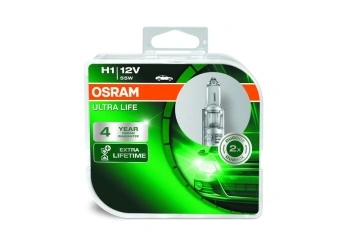 Set 2 Becuri H1 OSRAM Ultra Life 64150ULT 12V 55W