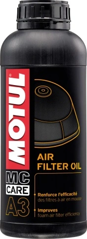Ulei lubrifiant pentru filtru de aer moto, Motul MC CARE A3 Air Filter Oil 1l