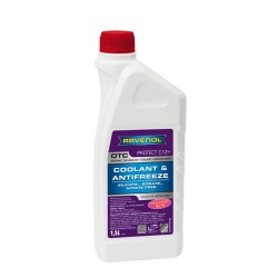 Antigel RAVENOL OTC Concentrate Protect C12+, rosu, volum 1.5 litri, concentrat