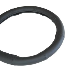 Husa Volan Piele Naturala Negru 35-36 cm – Universala - Img 2