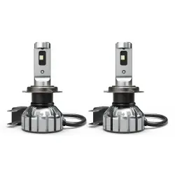 Set 2 Becuri LED H7 OSRAM Night Breaker Smart +330% 6000K 12V - Certificat cu omologare RAR - Img 2