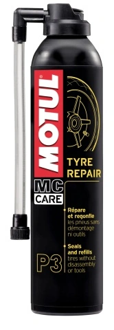 Solutie reparare anvelope moto Motul P3 300ml