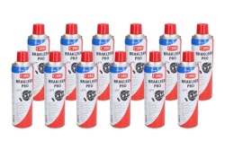Spray curatare frane CRC Brakleen Pro 500 ml set 12 buc degresant profesional sistem franare