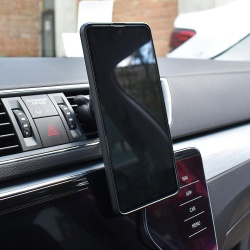 Suport telefon magnetic auto cu fixare in grila de ventilatie si rotatie 360°