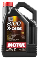 Ulei motor Motul 8100 X-CESS 5W-40 5L | Full Sintetic