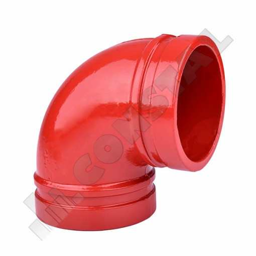 COT CANELAT PENTRU PRINDERE RAPIDA 90° DN200 / 219.1