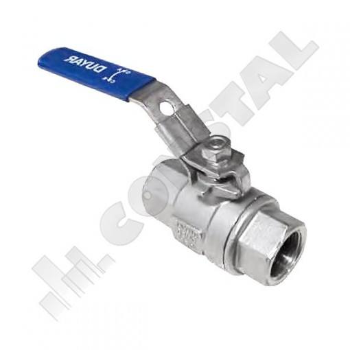 ROBINET TRECERE CU SFERA SI CORP INOX 2B PN 63  - 2 1/2 TOLI