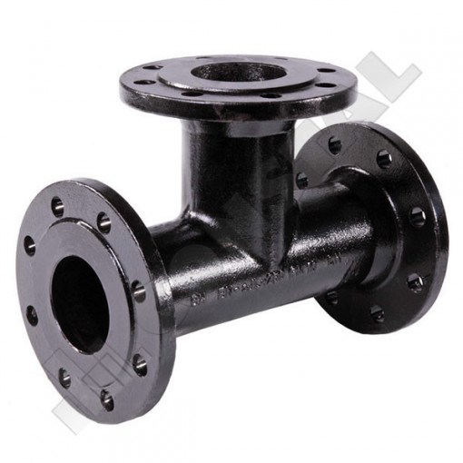 TEU FONTA CU FLANSE DN 50 PN 10