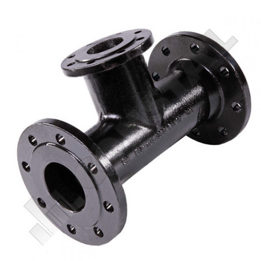 TEU FONTA REDUS CU FLANSE DN 200 X 80 PN 10